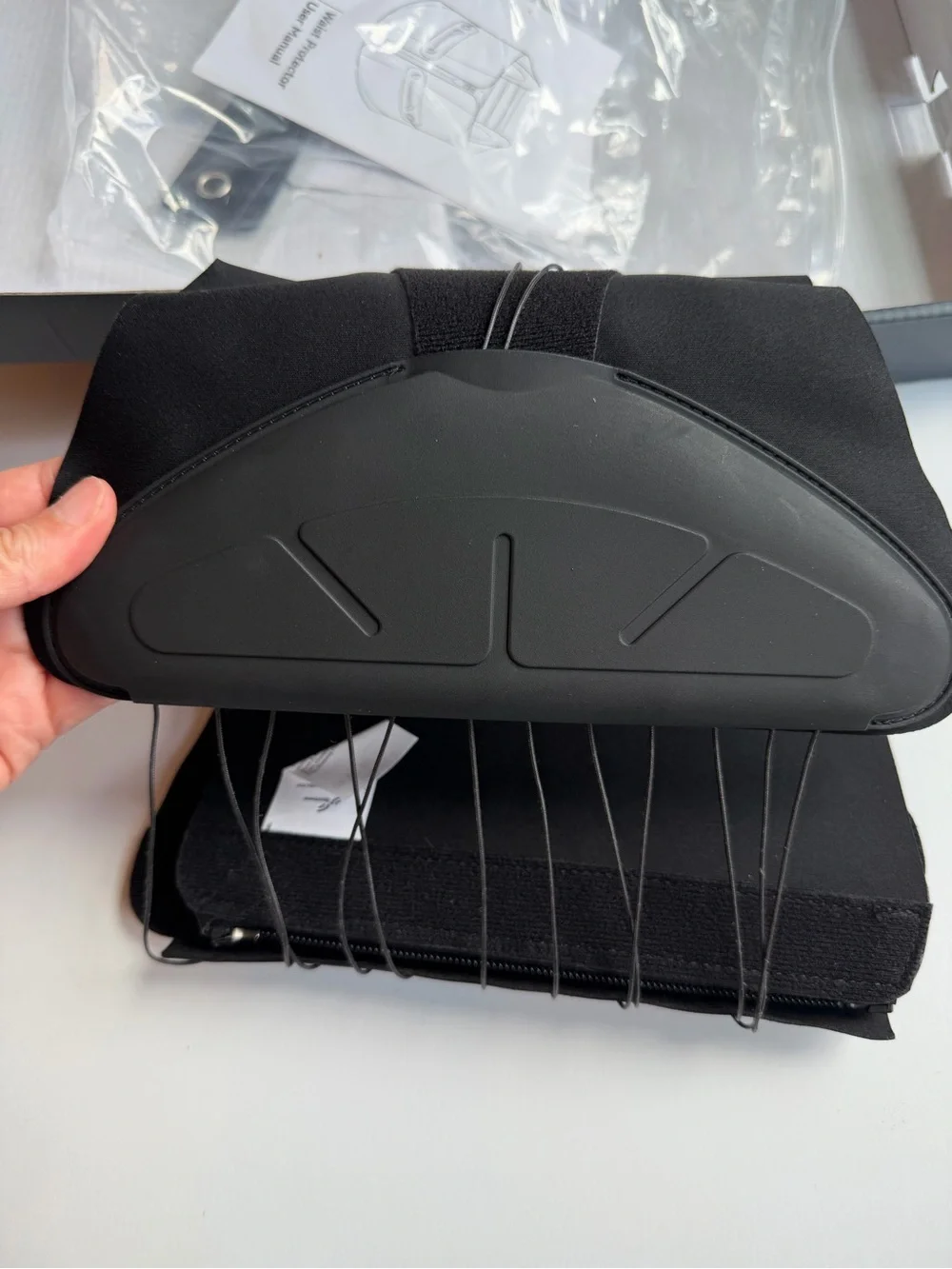 NIB: Waist Protector Support Belt Back Stabilizer — Black